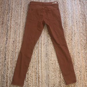 Burnt orange Anthropologie pants